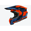 CASCO AIROH TWIST 3 FANCY ORANGE BLUE