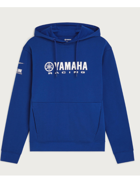 FELPA CON CAPPUCCIO PADDOCK BLUE ESSENTIAL YAMAHA UFFICIALE